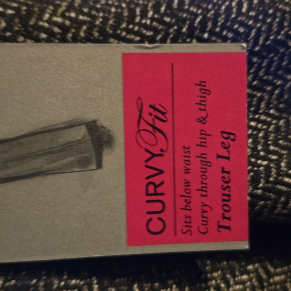 NWT Apt 9 charcoal trouser 16 petite - Picture 7 of 7